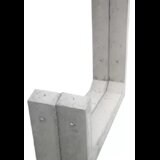 Suporturi panouri solare din beton unghi de 10 sau 30 grade